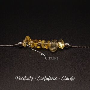 Citrine Gemstone Necklace
